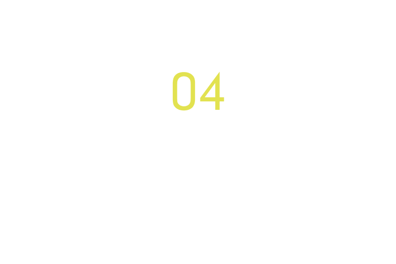 04 Compact & Instant コンパクト収納 一瞬でスタンバイ