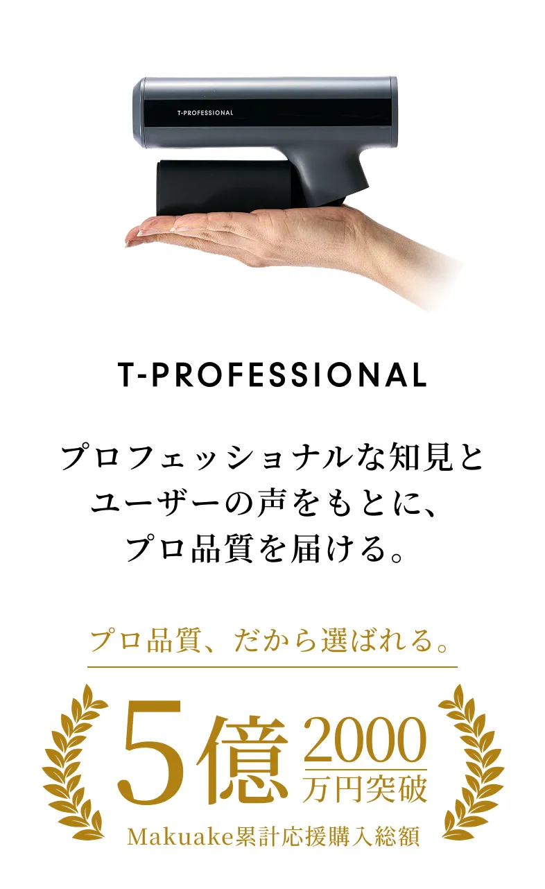 プロフェッショナルな知見とユーザーの声をもとに、プロ品質を届ける。